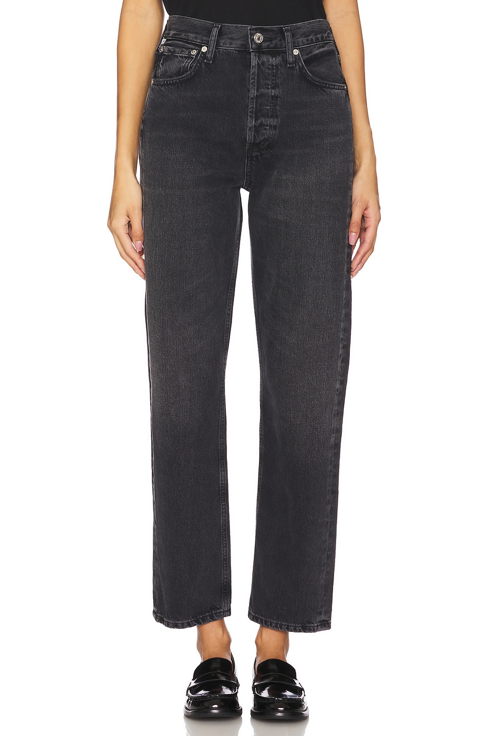 Citizens of Humanity Blaine High Rise Straight Jeans in