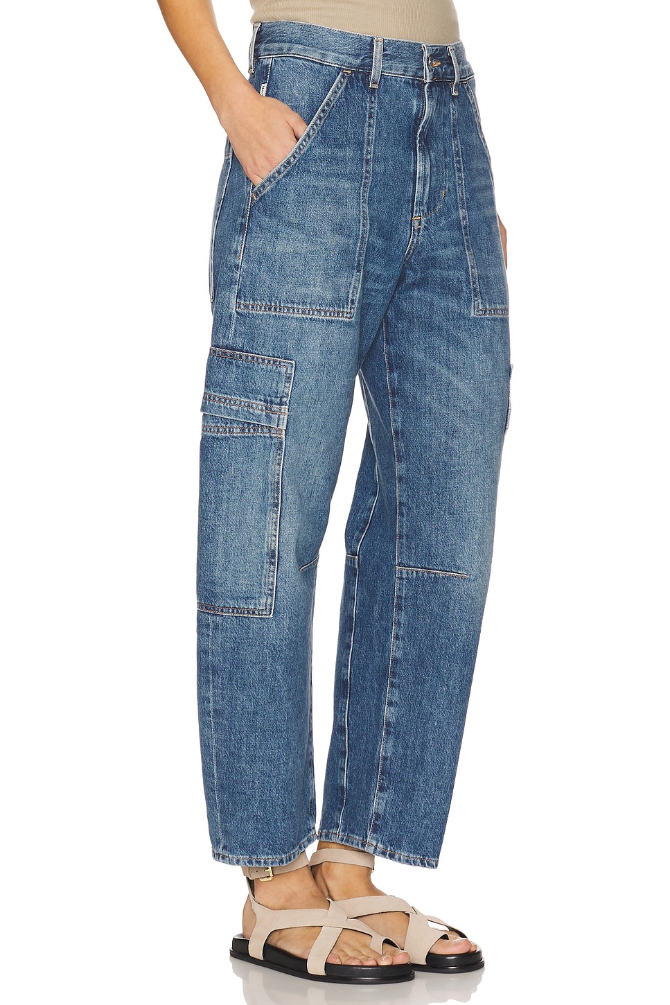 Marcelle Cargo Jeans - Thumbnail 2