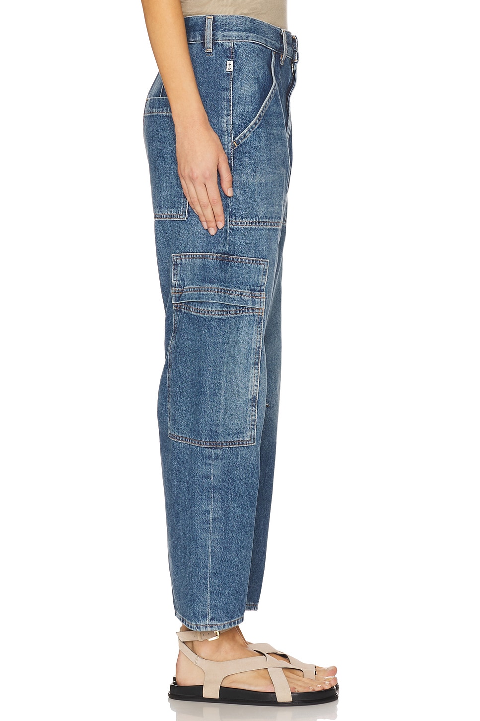 Marcelle Cargo Jeans - Thumbnail 3
