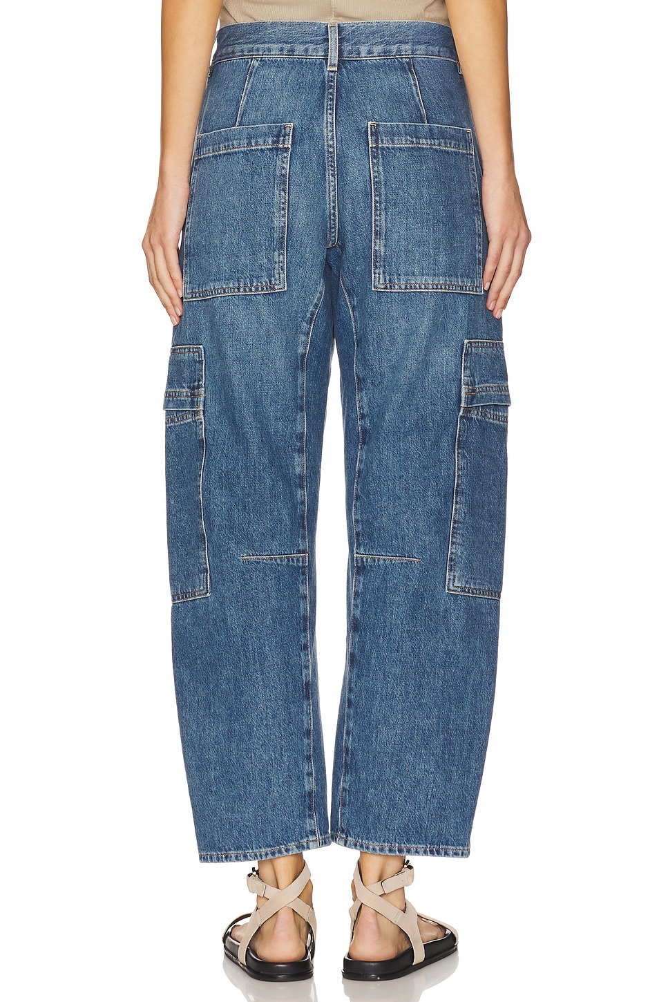 Marcelle Cargo Jeans - Thumbnail 4