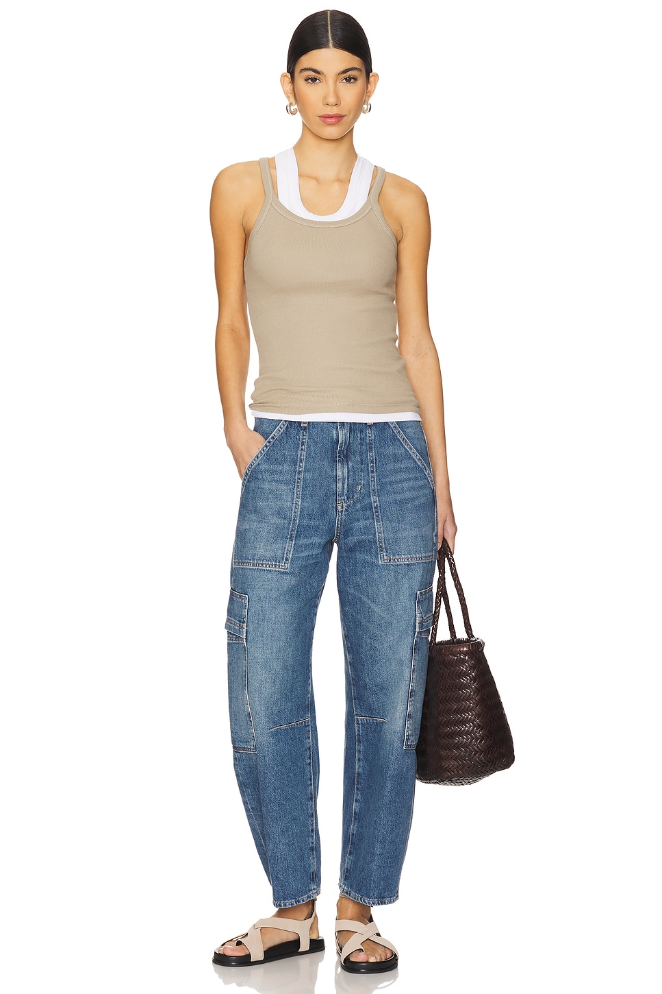 Marcelle Cargo Jeans - Thumbnail 5