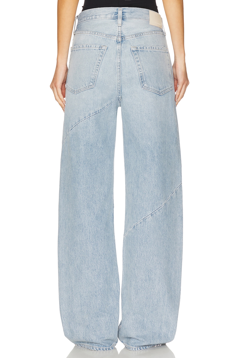 Ayla Swirl Baggy Jeans - Thumbnail 4