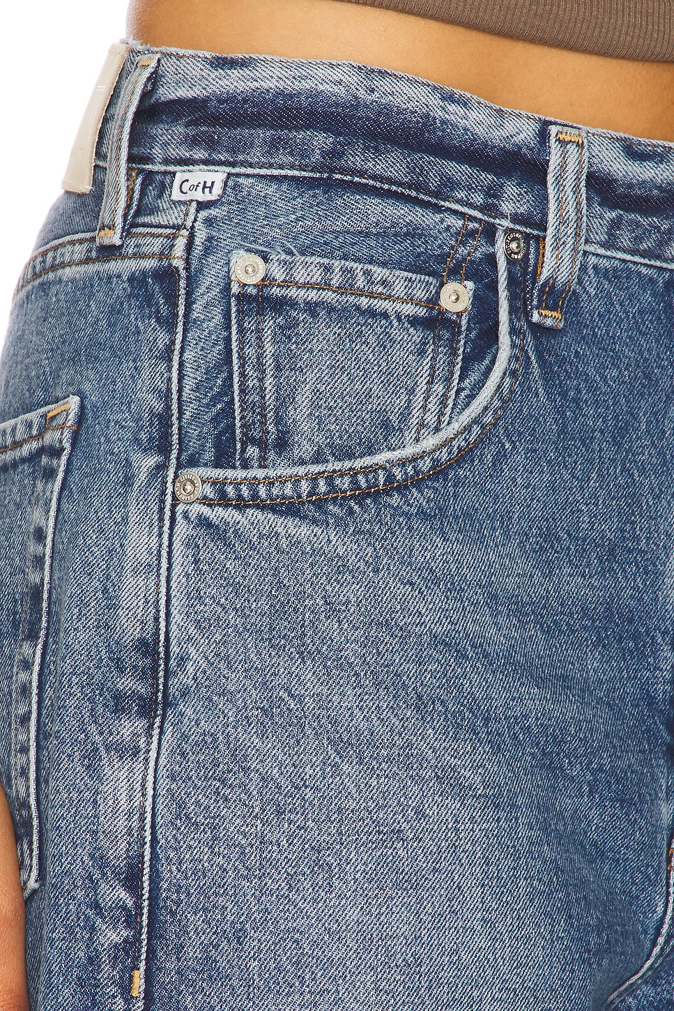 Ayla Undone Hem Crop