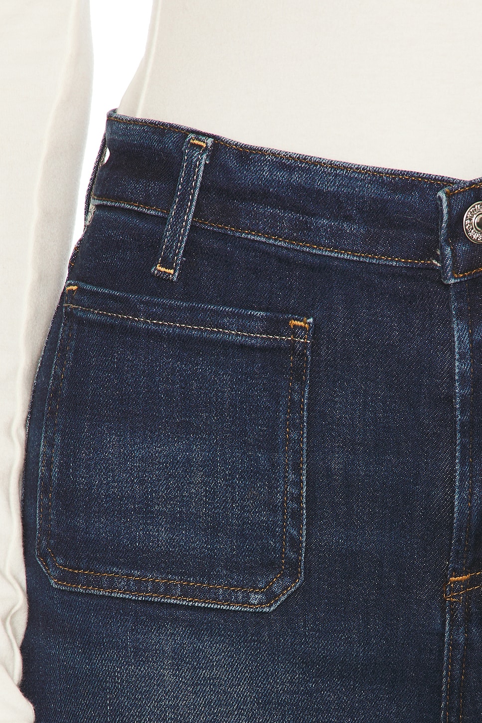 Kimberly Patch Pocket Flare Jeans