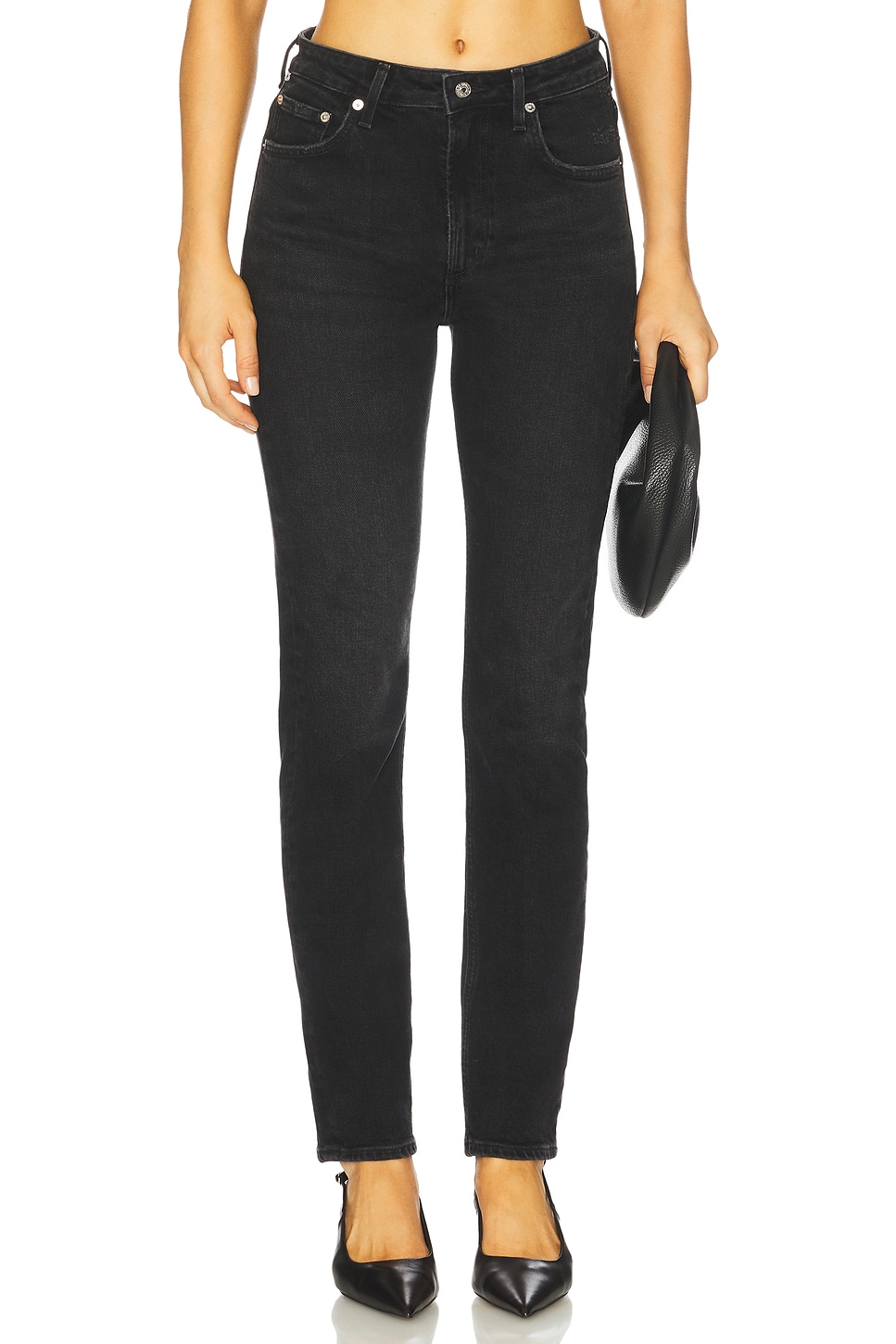 ルーシー Citizens of Humanity Zurie Straight Leg Jeans in Willow | REVOLVE