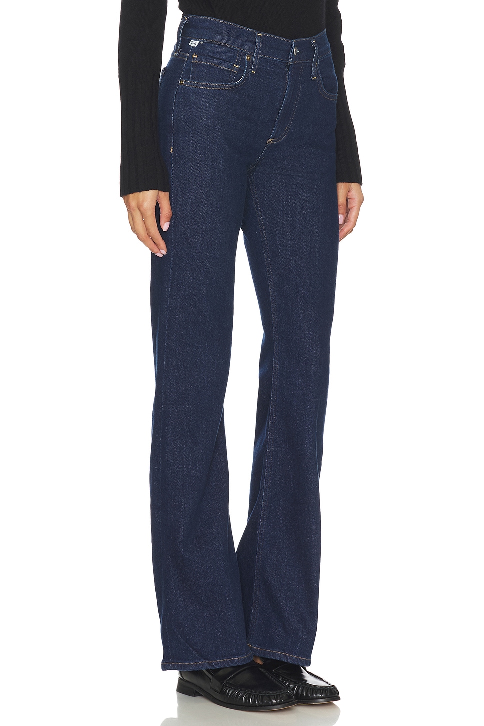Genova Cashmere Low Rise Boot Jeans - thumbnail 3