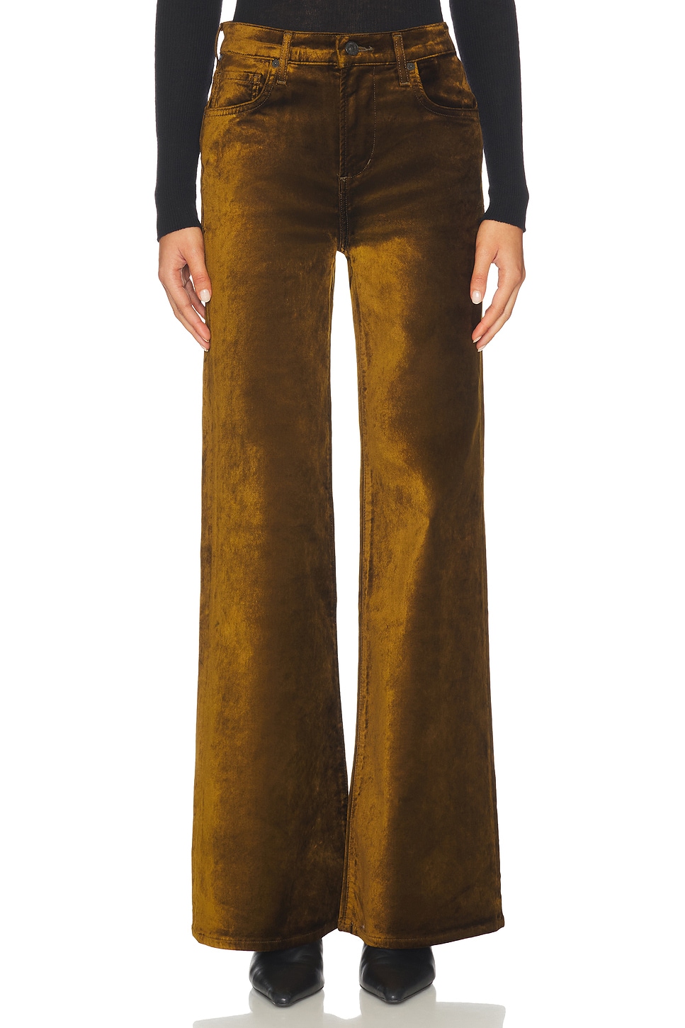 Citizens of Humanity Kimberly 70's Flare in Golden | REVOLVE