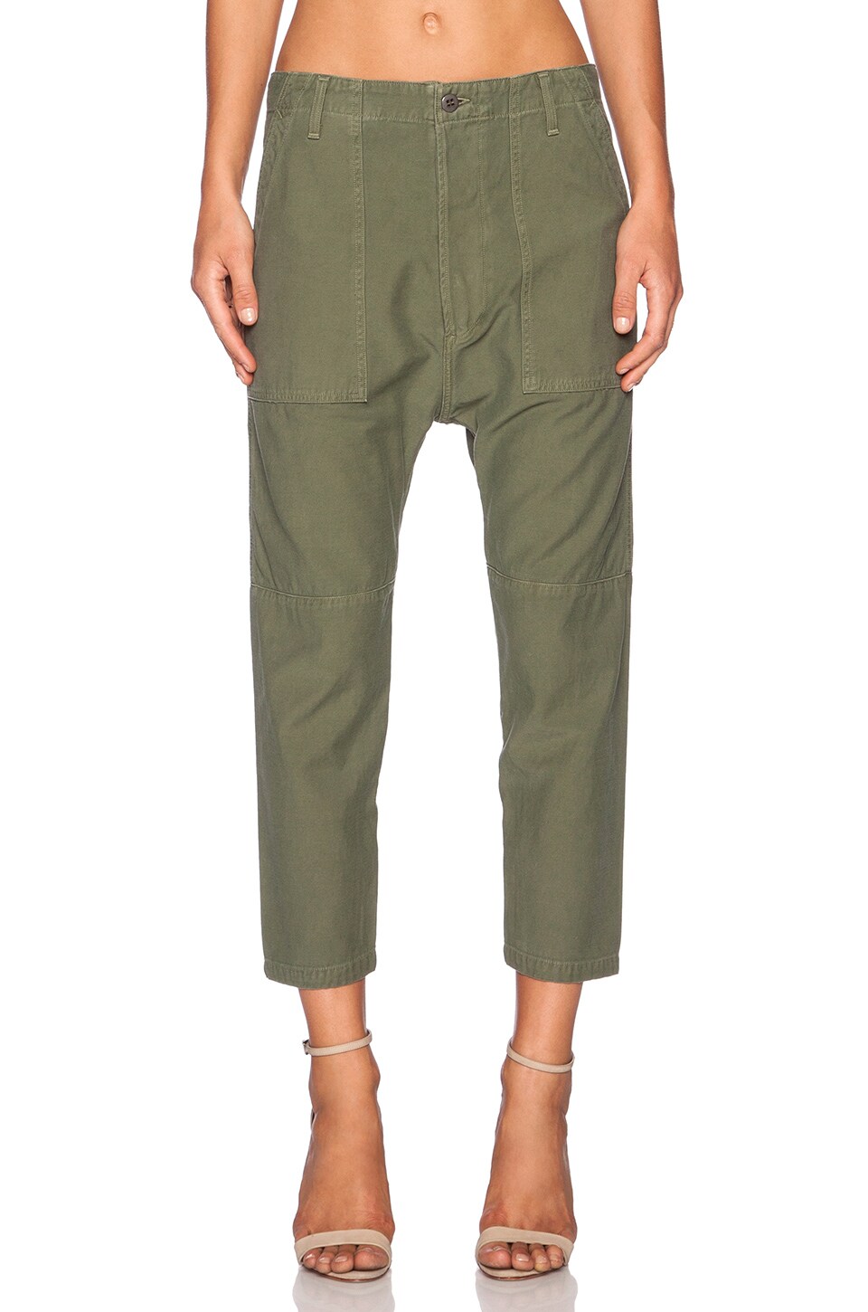 Citizens Of Humanity Sadie Utlity Pant In Combat Green Revolve Citizens Of Humanity Sadie Utlity Pant In Combat Green Revolve