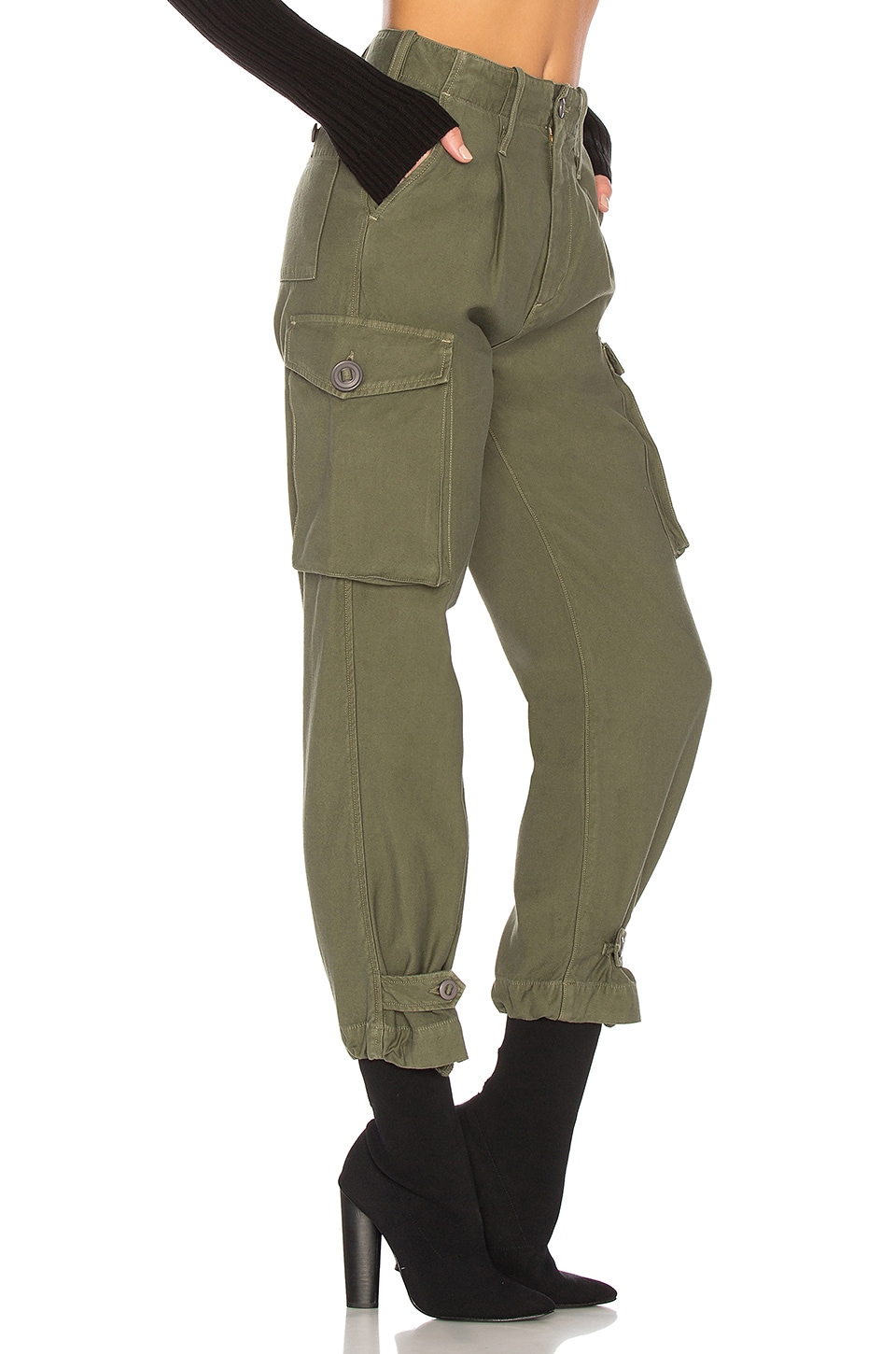 Citizens of Humanity Zoey High Waist Cargo Pant in Sergeant Green | REVOLVE