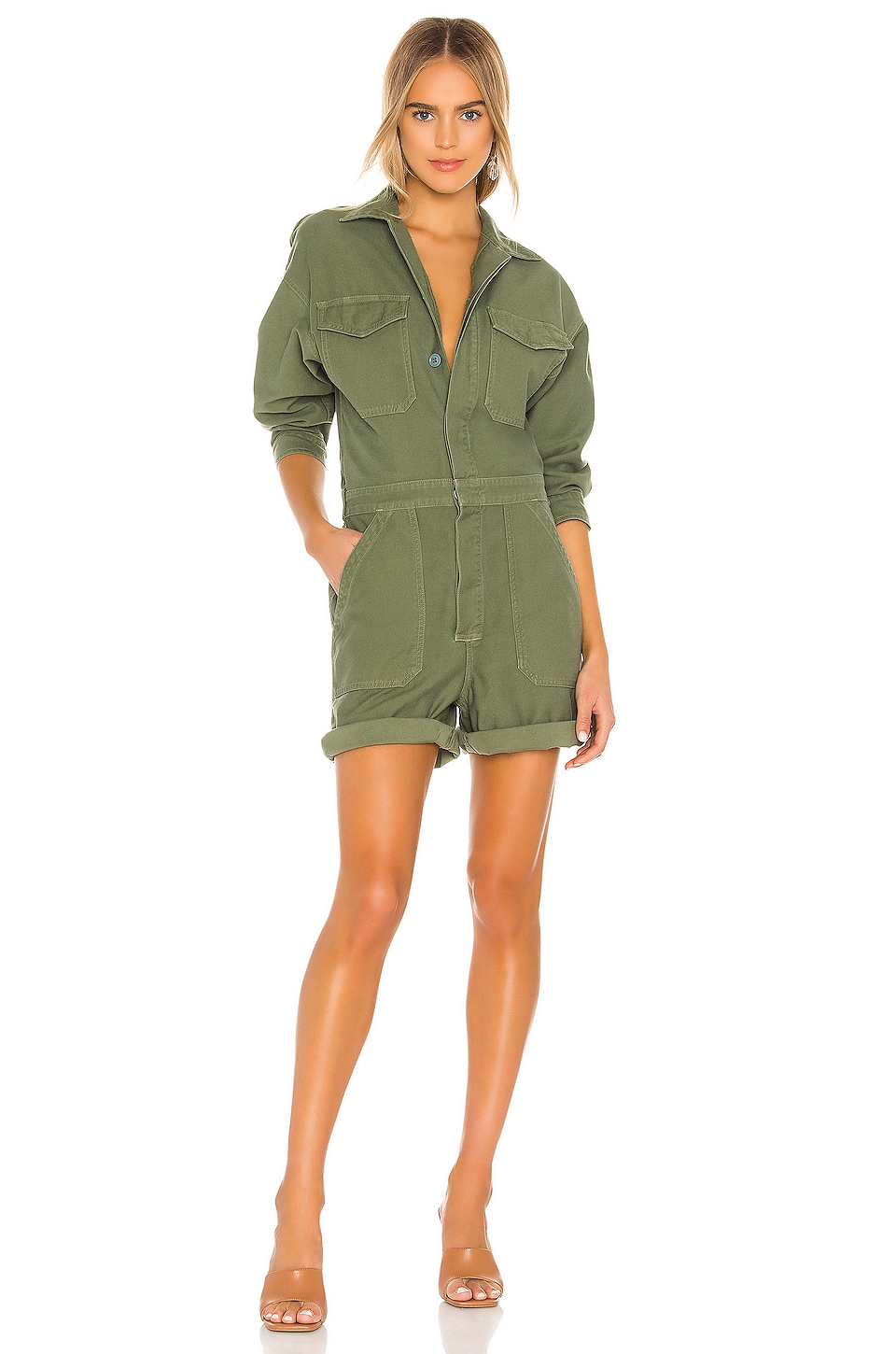 Citizens Of Humanity Marta Romper In Laurel Revolve