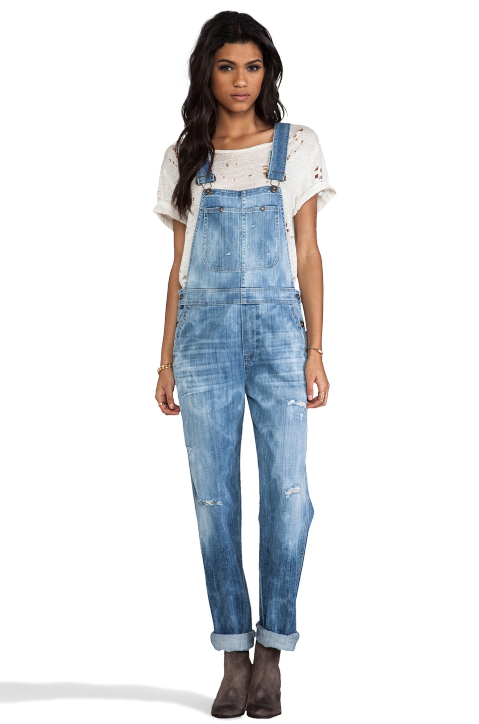 citizens of humanity overalls