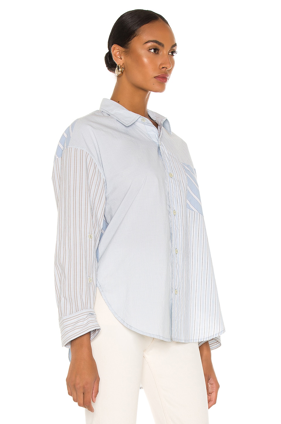 Citizens of Humanity Kayla Shirt in Rework Stripe | REVOLVE