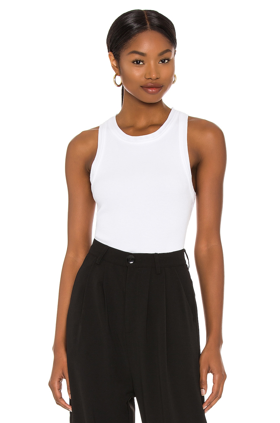 Citizens of Humanity Isabel Rib Tank in White | REVOLVE