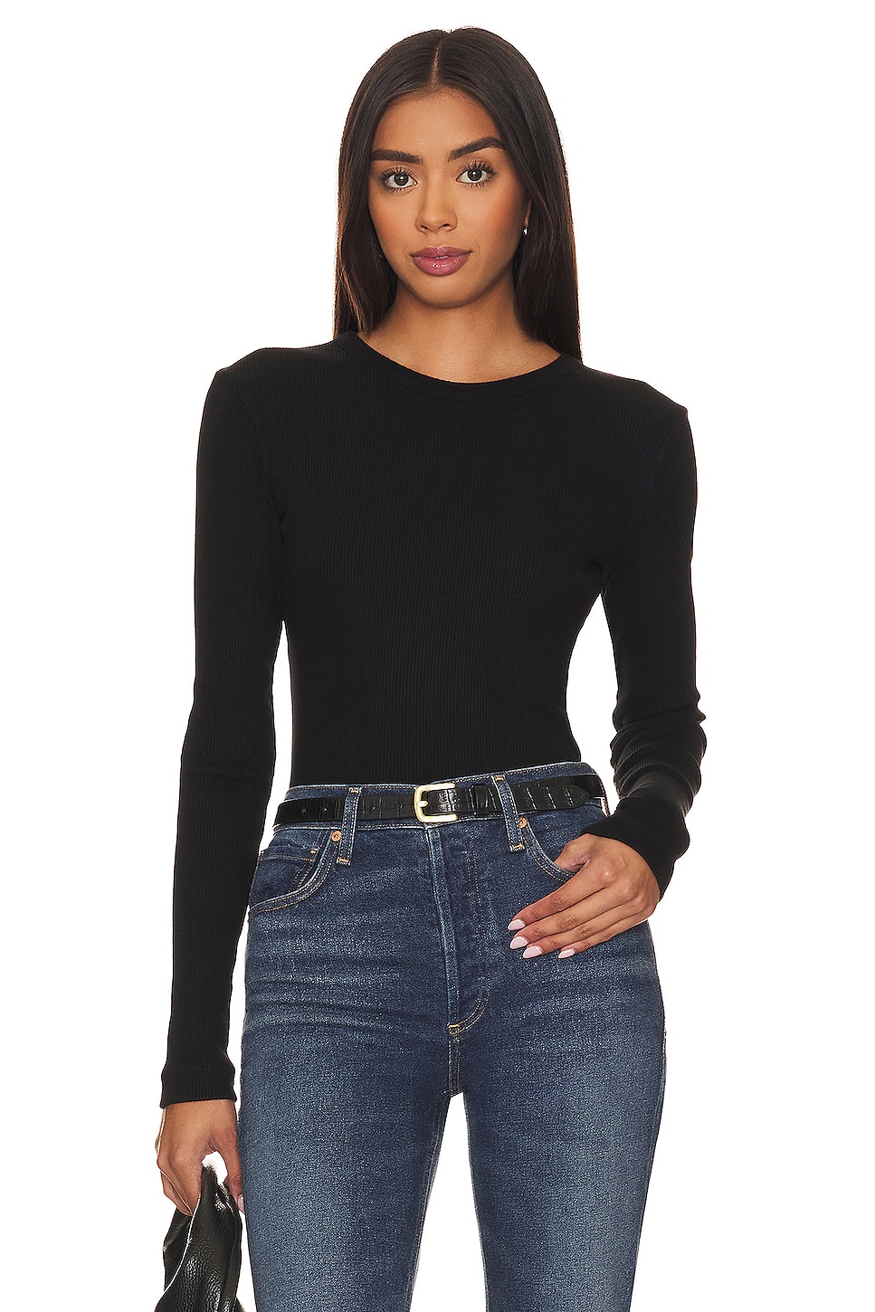 Citizens of Humanity Adeline Top in Black | REVOLVE