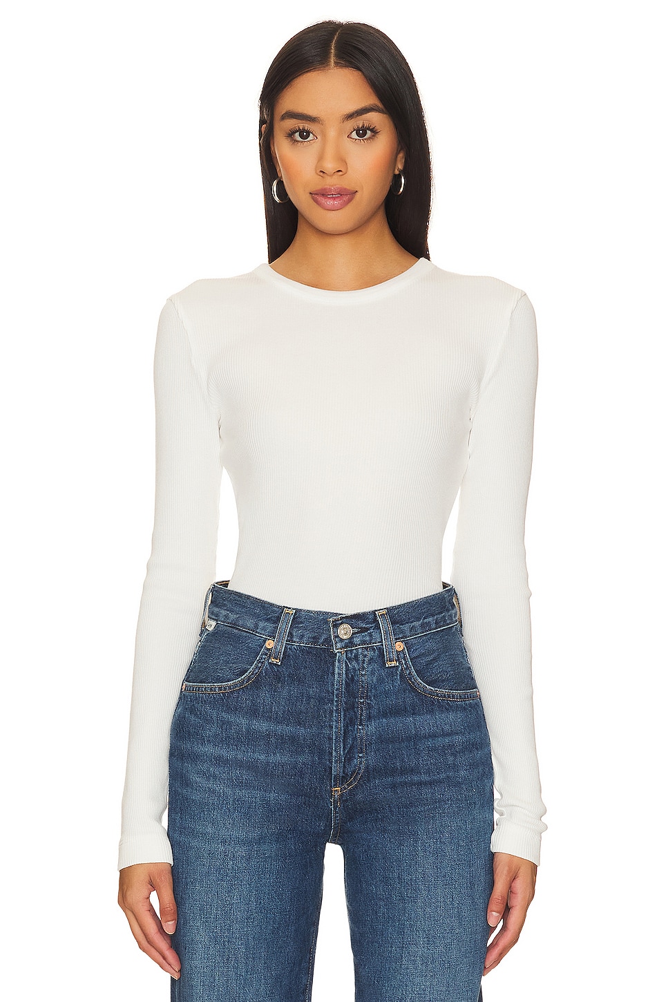 Citizens of Humanity Adeline Top in Soft White | REVOLVE