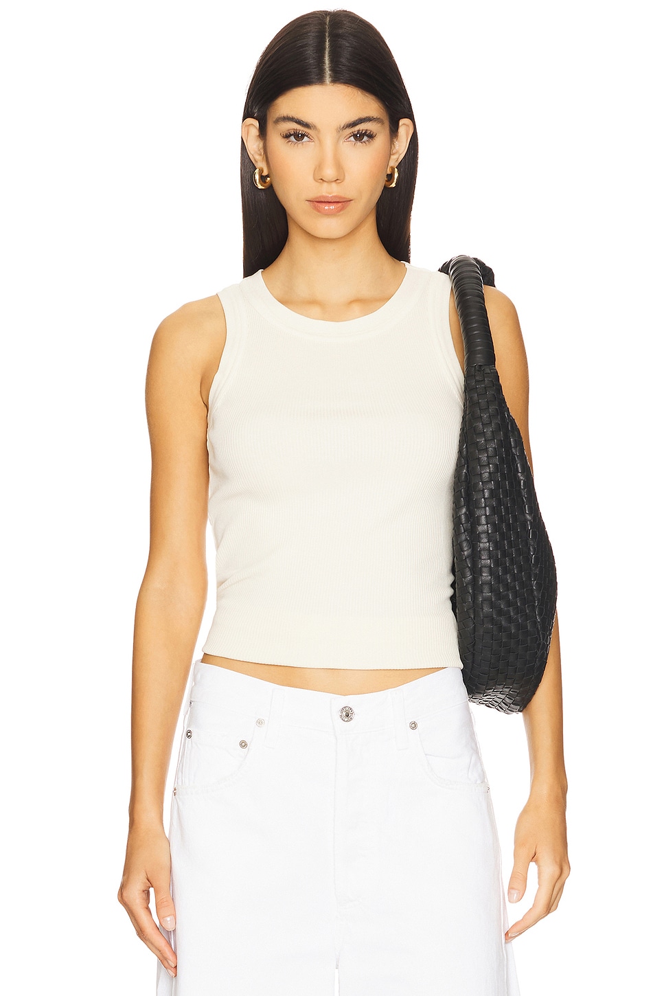 売れ筋商品|||シチズンズ オブ ヒューマニティ Tシャツ レディース トップス ISABEL TANK - Top - dune Isabel Rib Tank in Dune – Citizens of Humanity