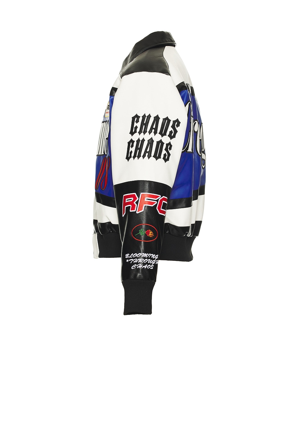 Full Throttle Leather Racing Jacket - Thumbnail 4