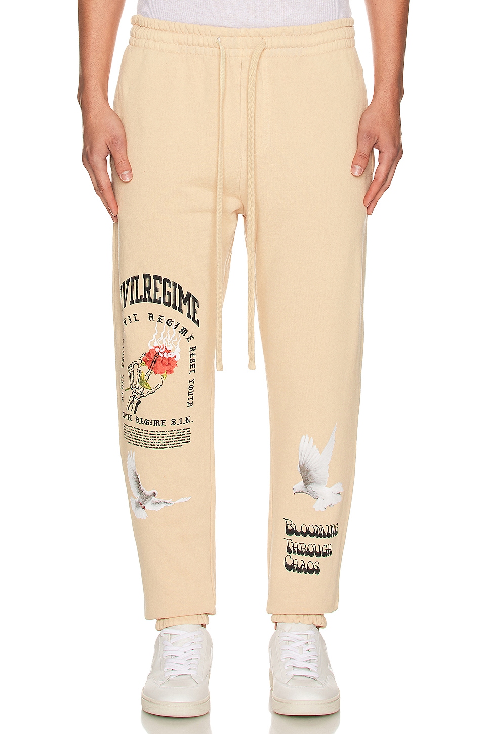 Civil Regime West Of Lightning All Day Jogger in Khaki REVOLVE