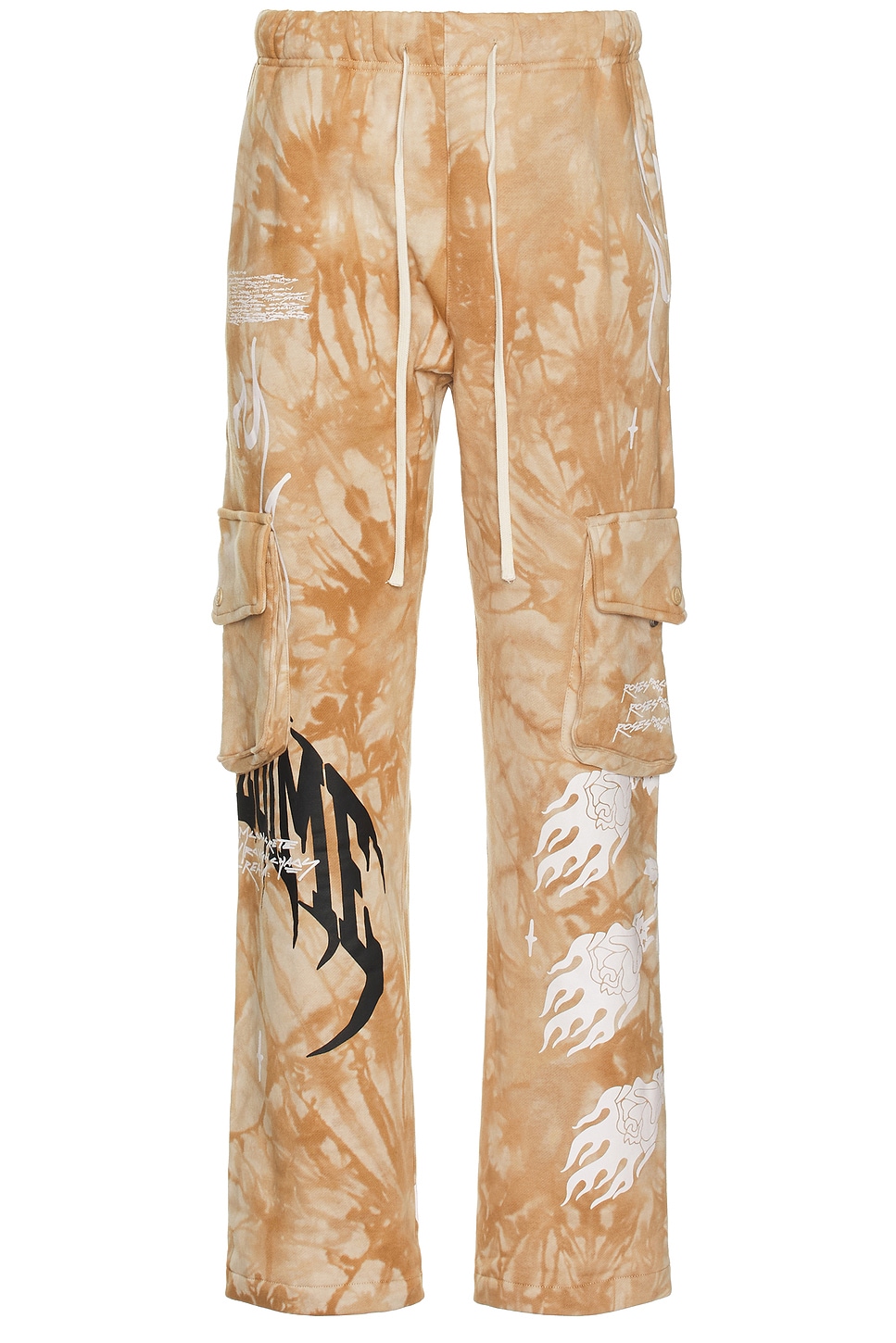Civil Regime Heavy Chaos Wide Leg Cargo Pant in Sandstorm