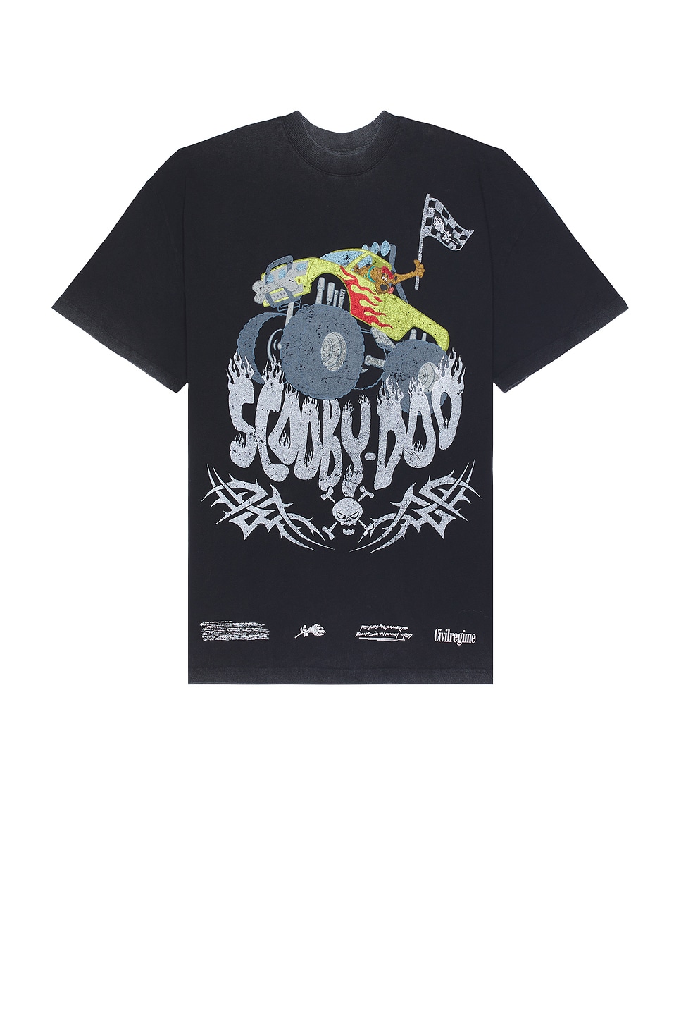 Civil Regime Scooby's Monster Rally American Classic Oversized Tee in ...