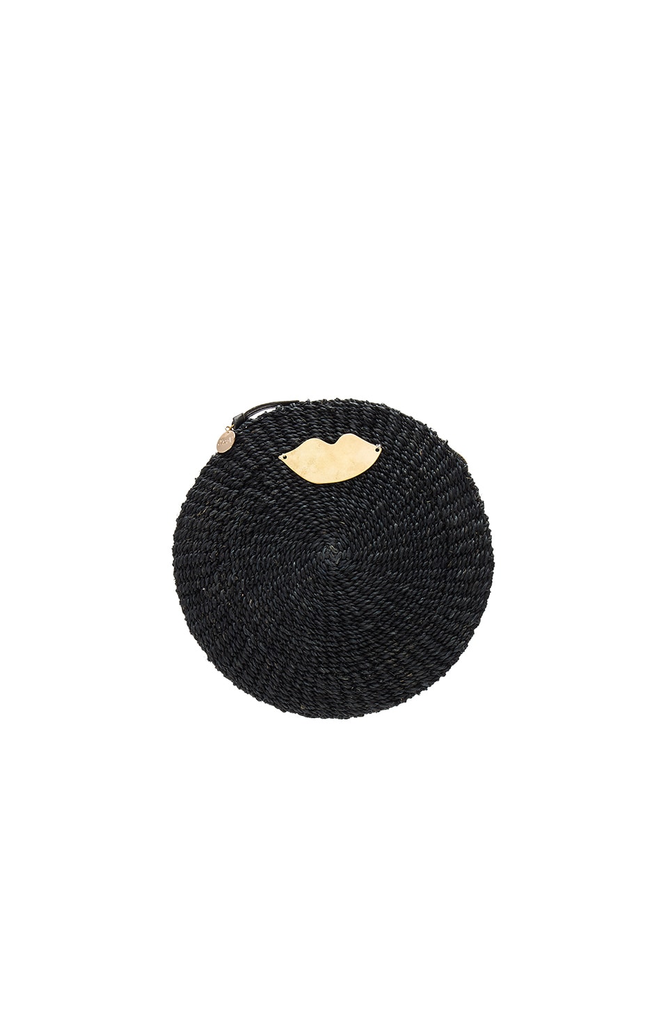 Woven Circle Clutch
