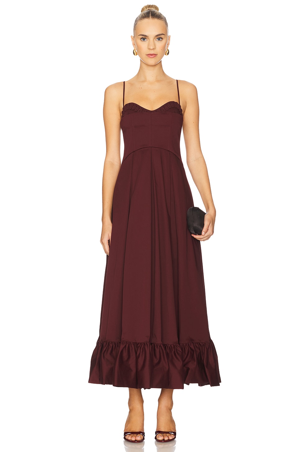 Clea Vandalia Dress in Mulberry | REVOLVE