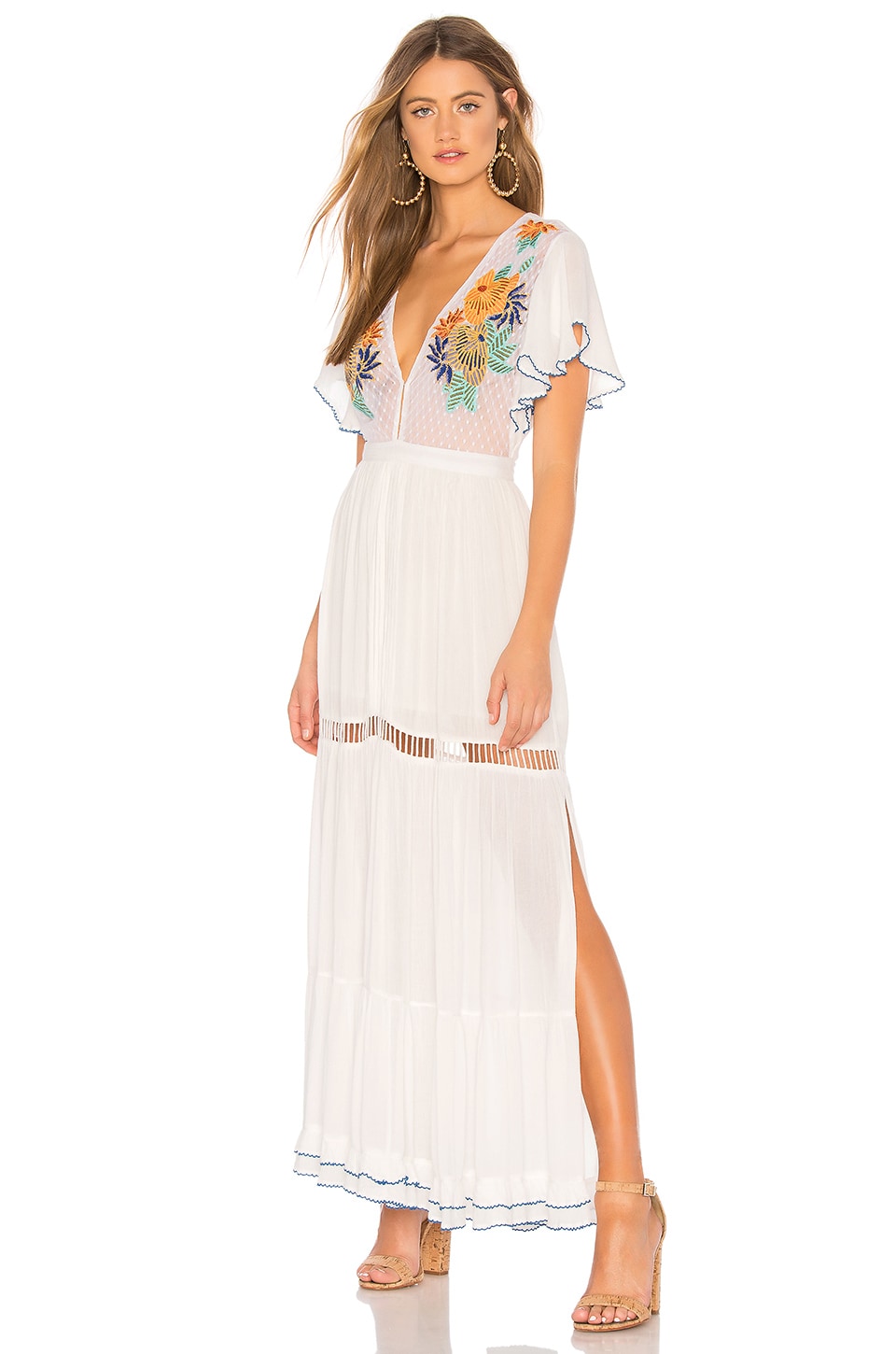 Cleobella Bora Bora Dress in White | REVOLVE