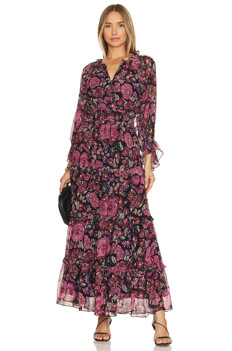 Cleobella Raya Ankle Dress in Jolie Floral Print REVOLVE