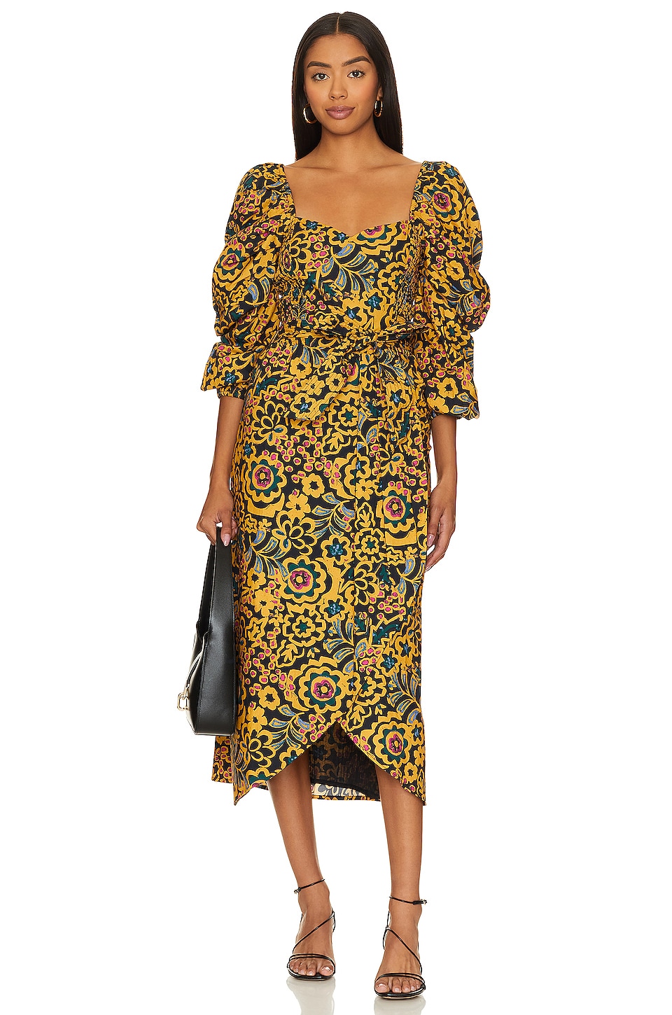 Image 1 of Solange Midi Dress in Matisse
