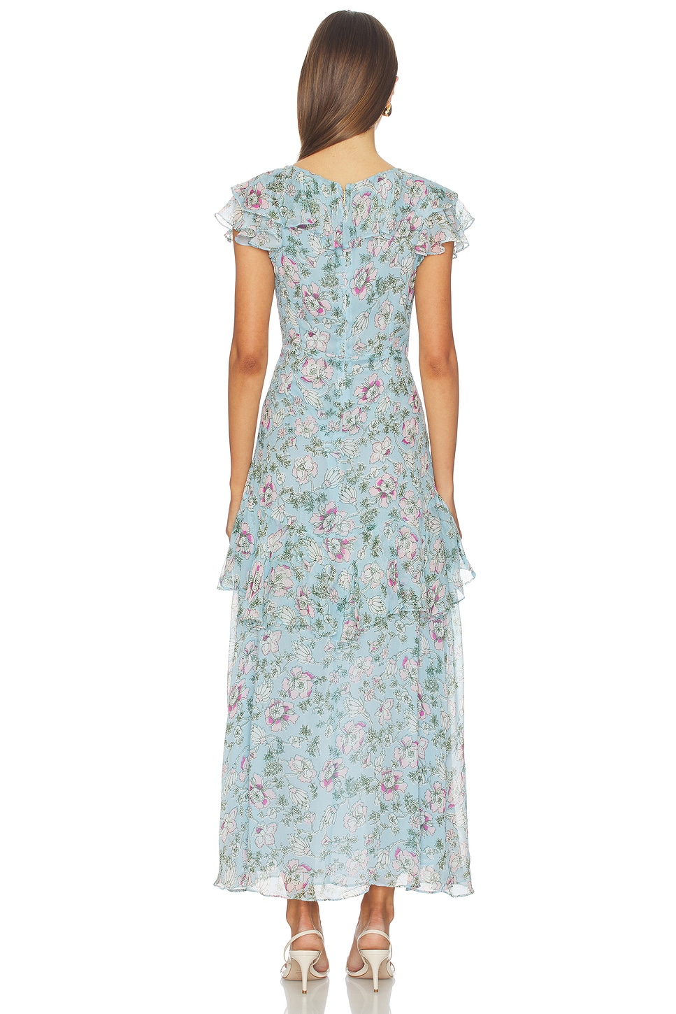 Cleobella Sabina Ankle Dress in Luna Floral Print | REVOLVE