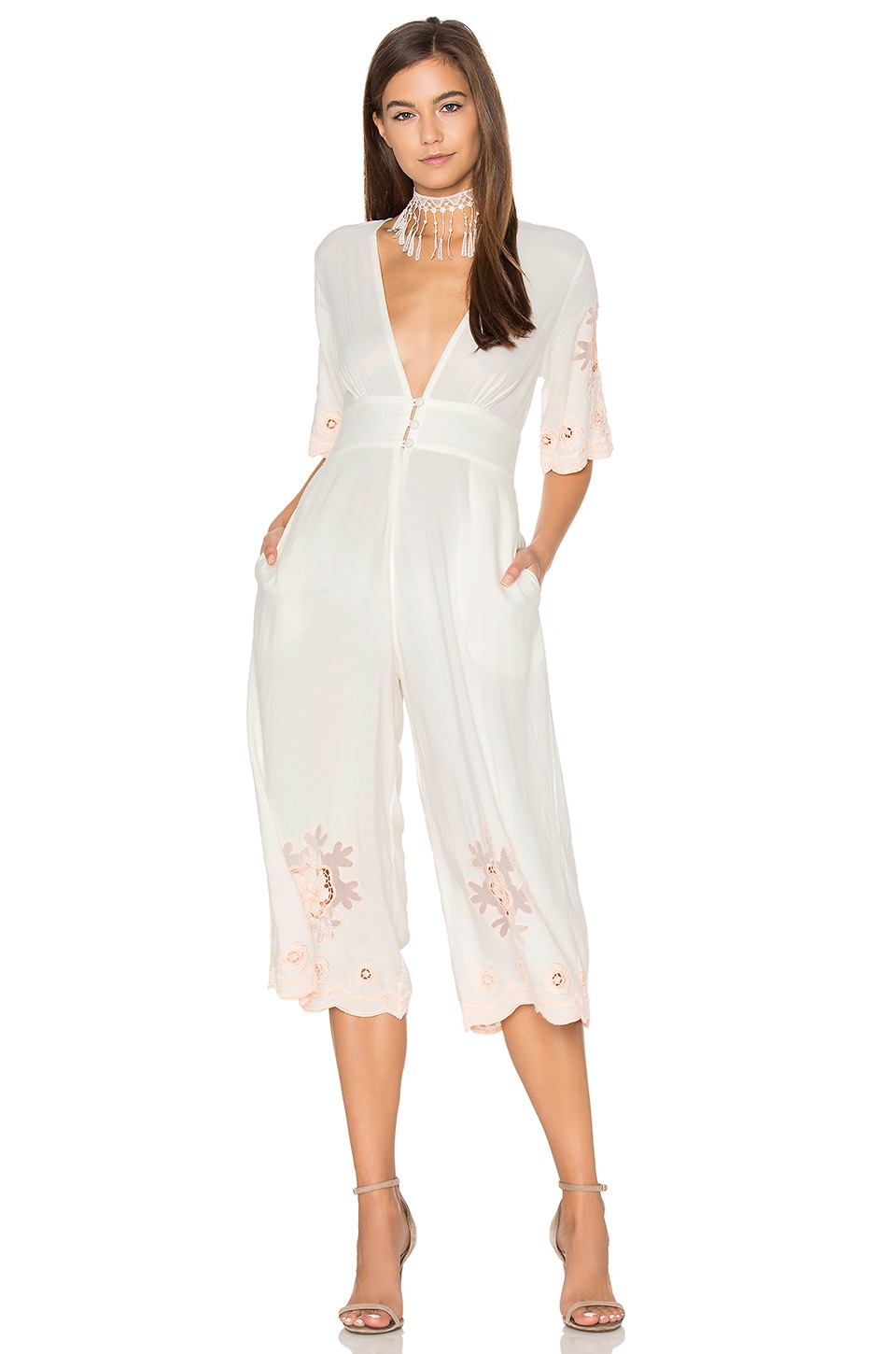 Cleo Jumpsuit - Mid Wash main image 0