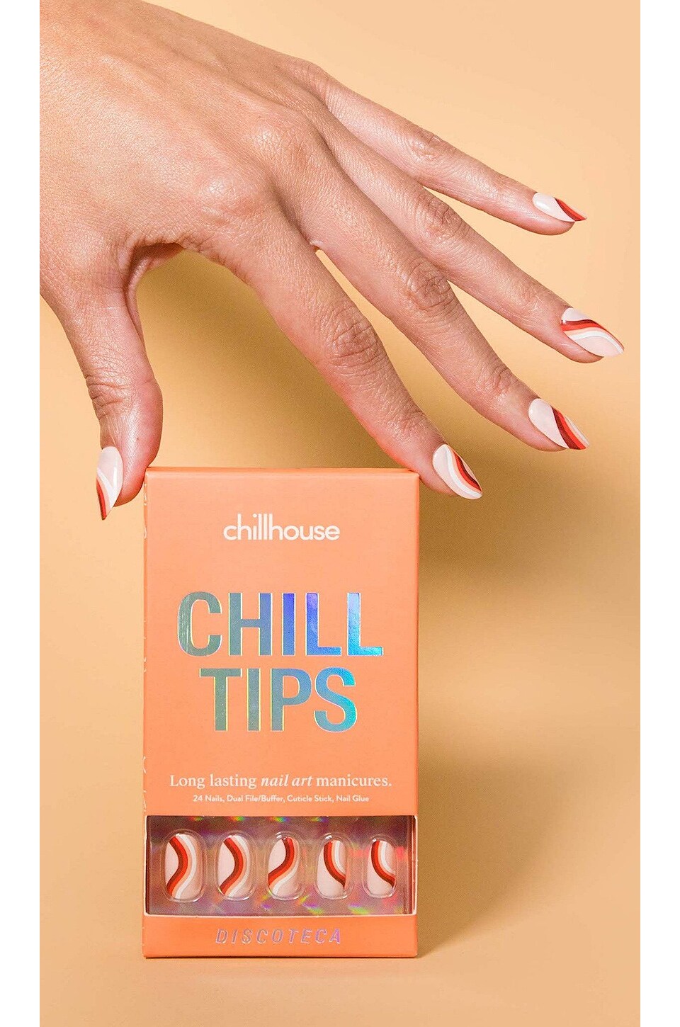 Chillhouse Discoteca Chill Tips Press-On Nails in Discoteca