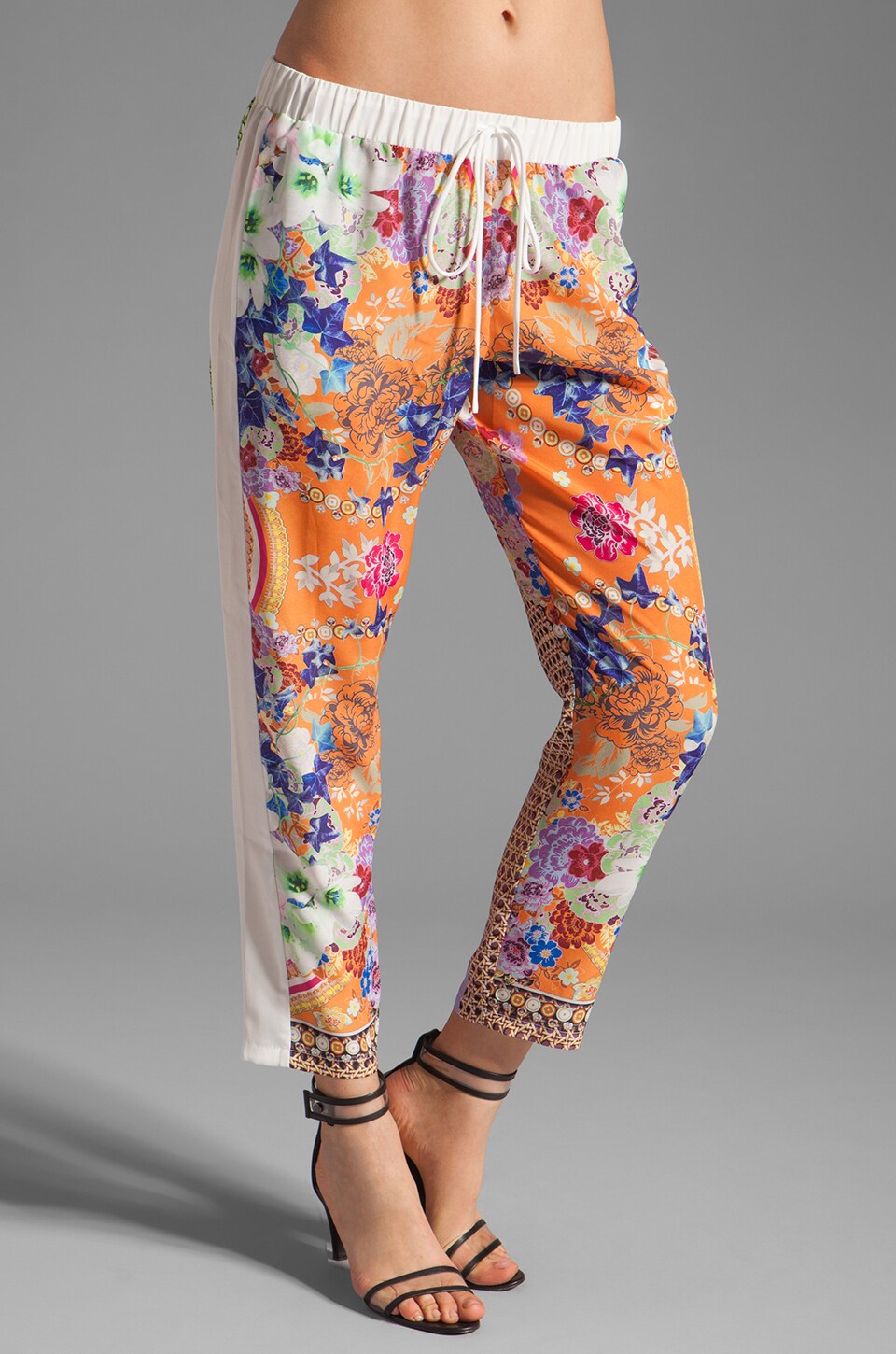 Clover Canyon Picnic Scarf Drawstring Pant in Multi