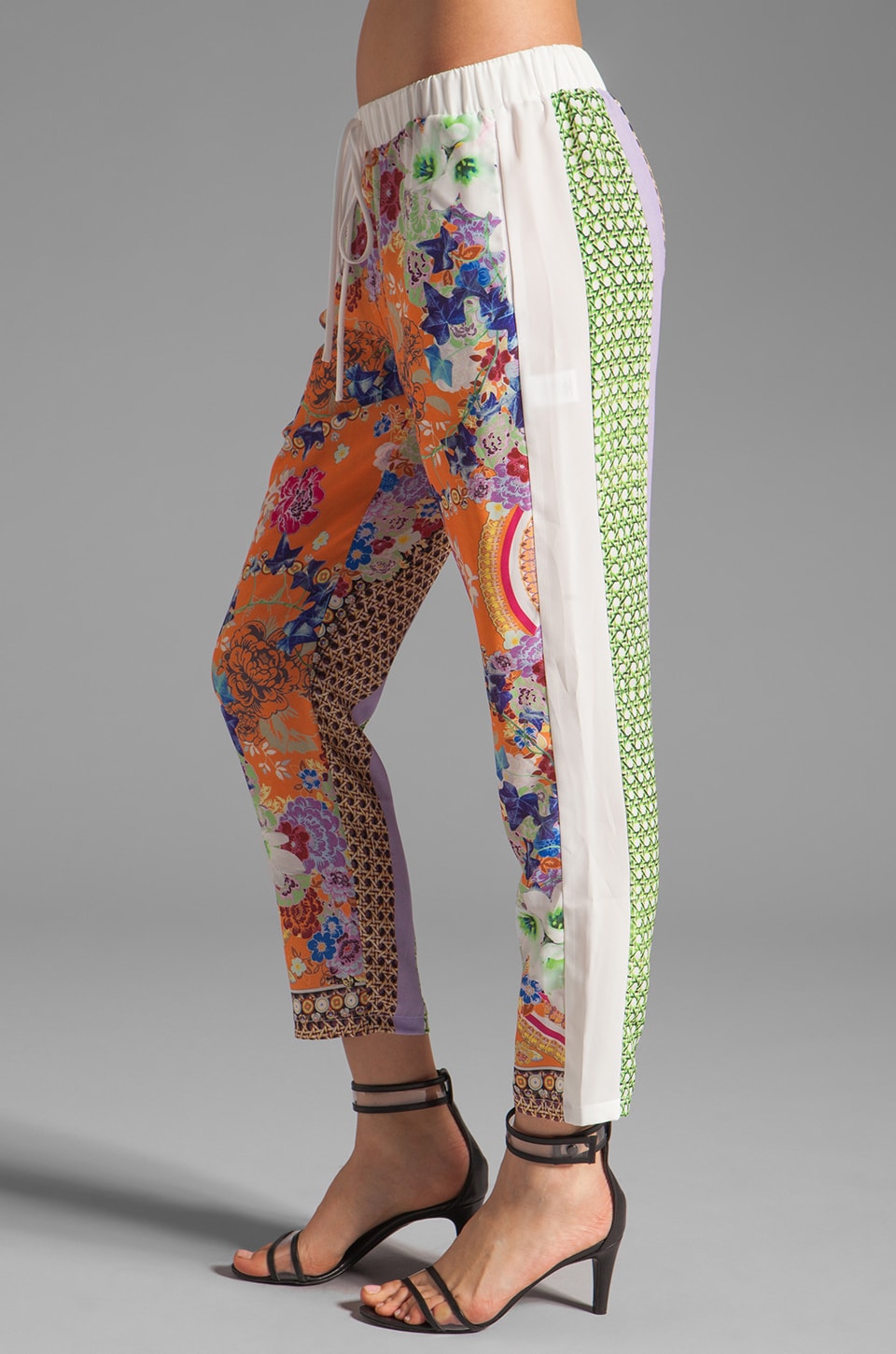 Clover Canyon Picnic Scarf Drawstring Pant in Multi