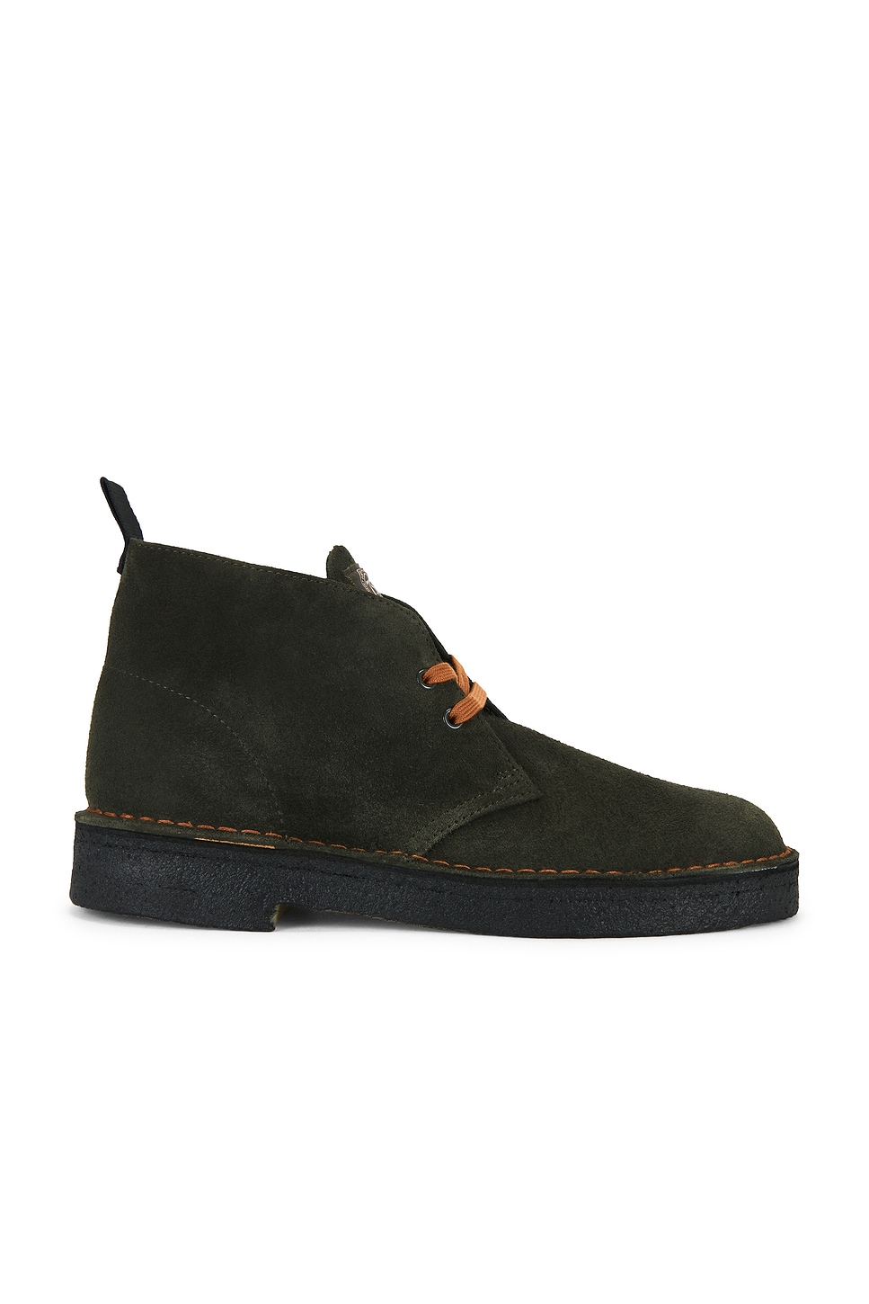 Clarks Desert Boot in Loden Green Suede | REVOLVE display picture 1