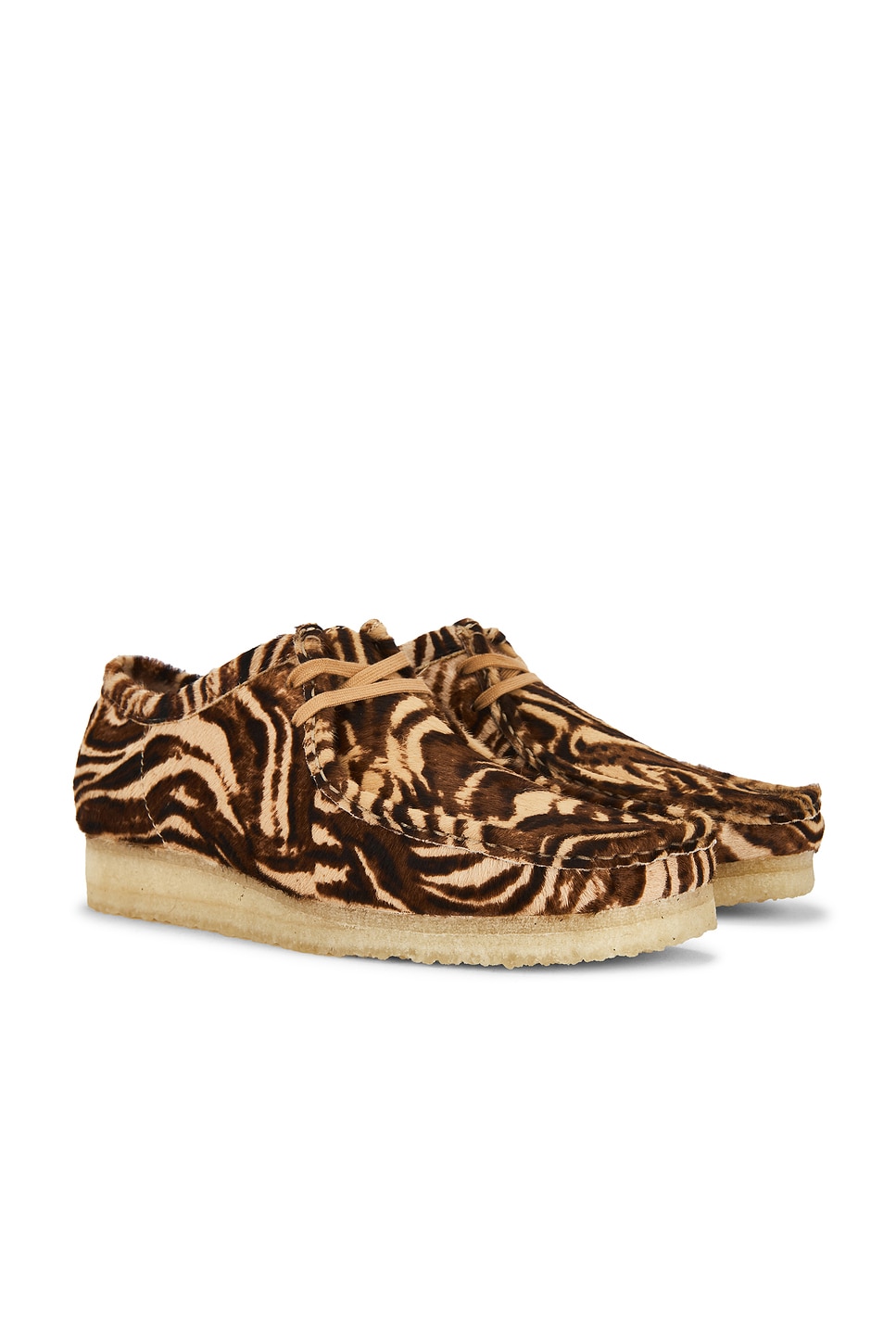 Clarks Wallabee in Tiger Print | REVOLVE