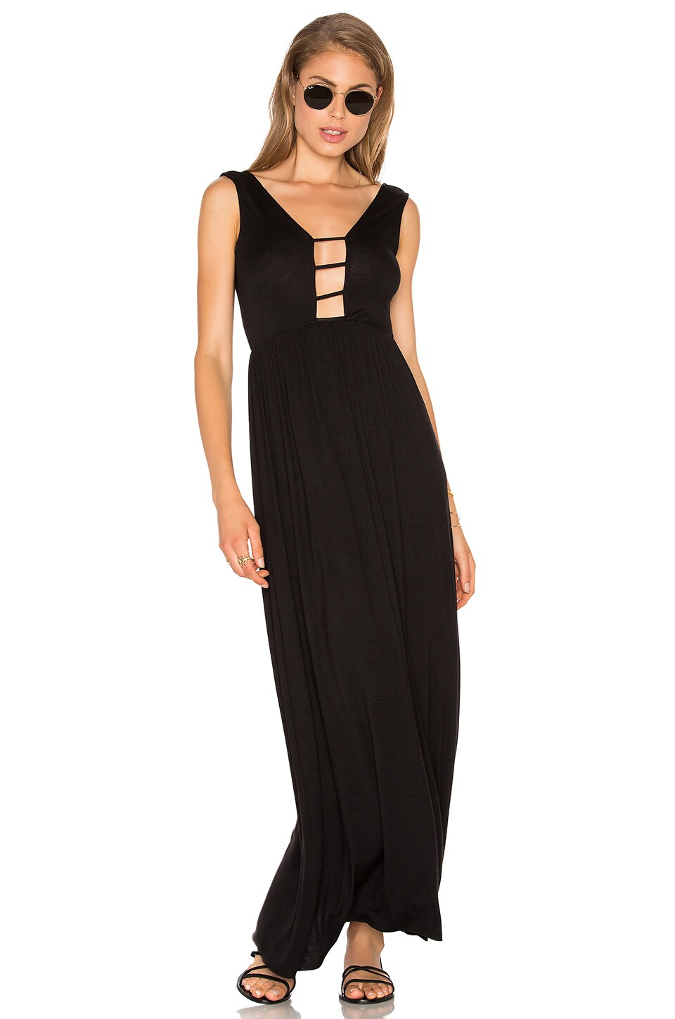 Clayton Sapphire Dress in Black | REVOLVE