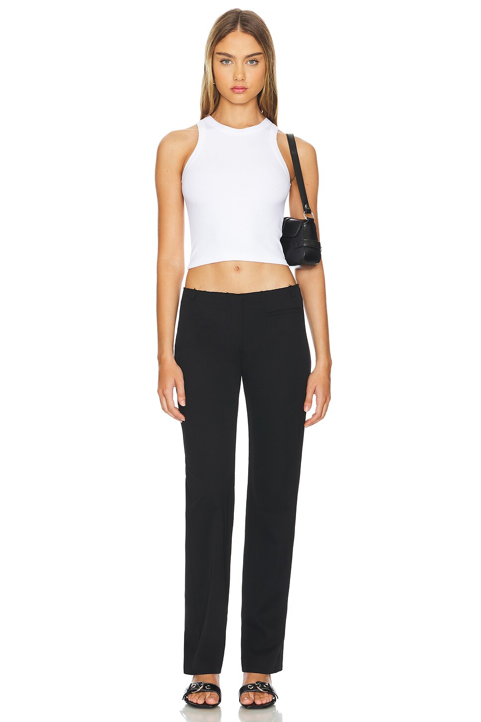 CLYQUE Kelly Crop Tank