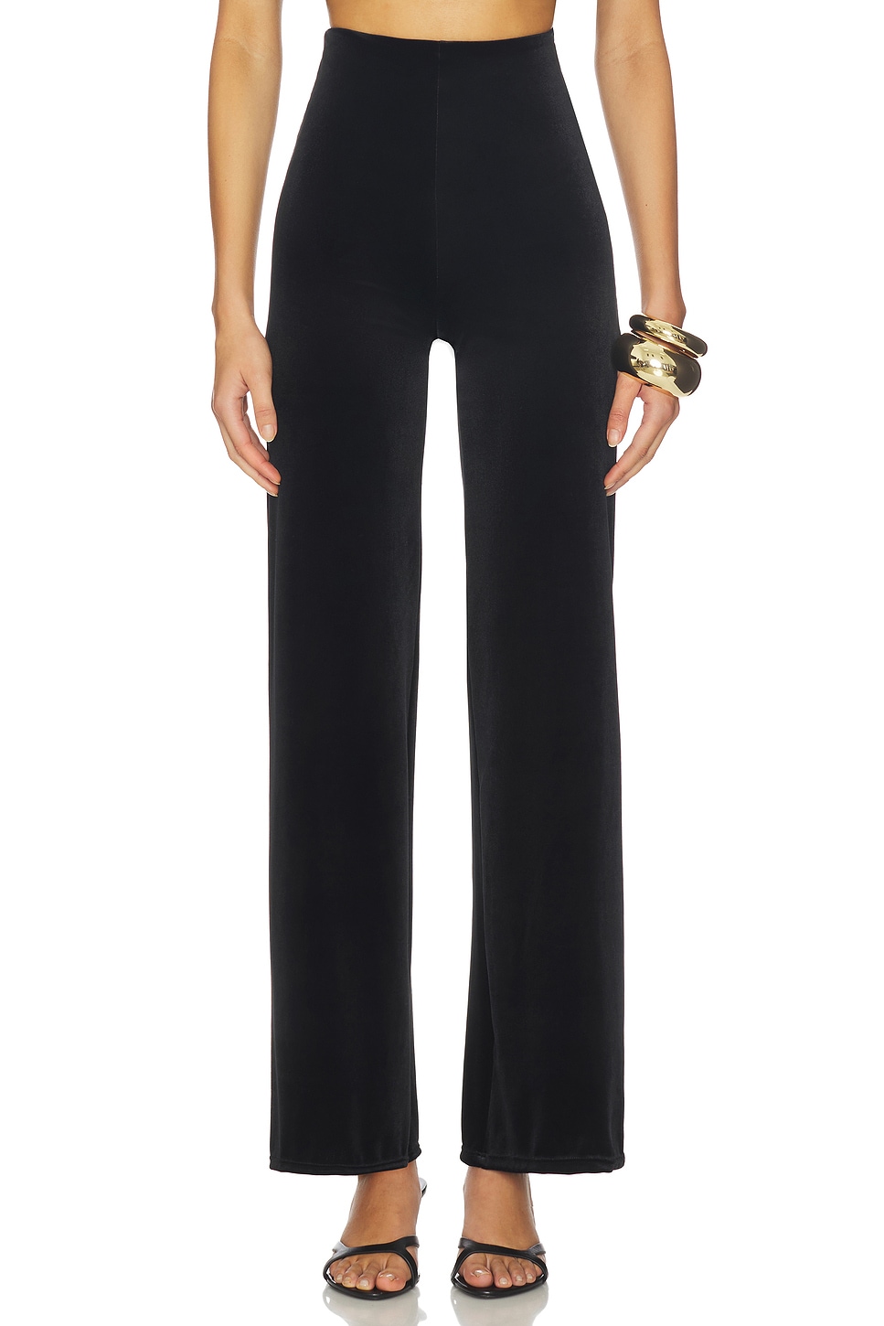 Velvet Wide Leg Pant
