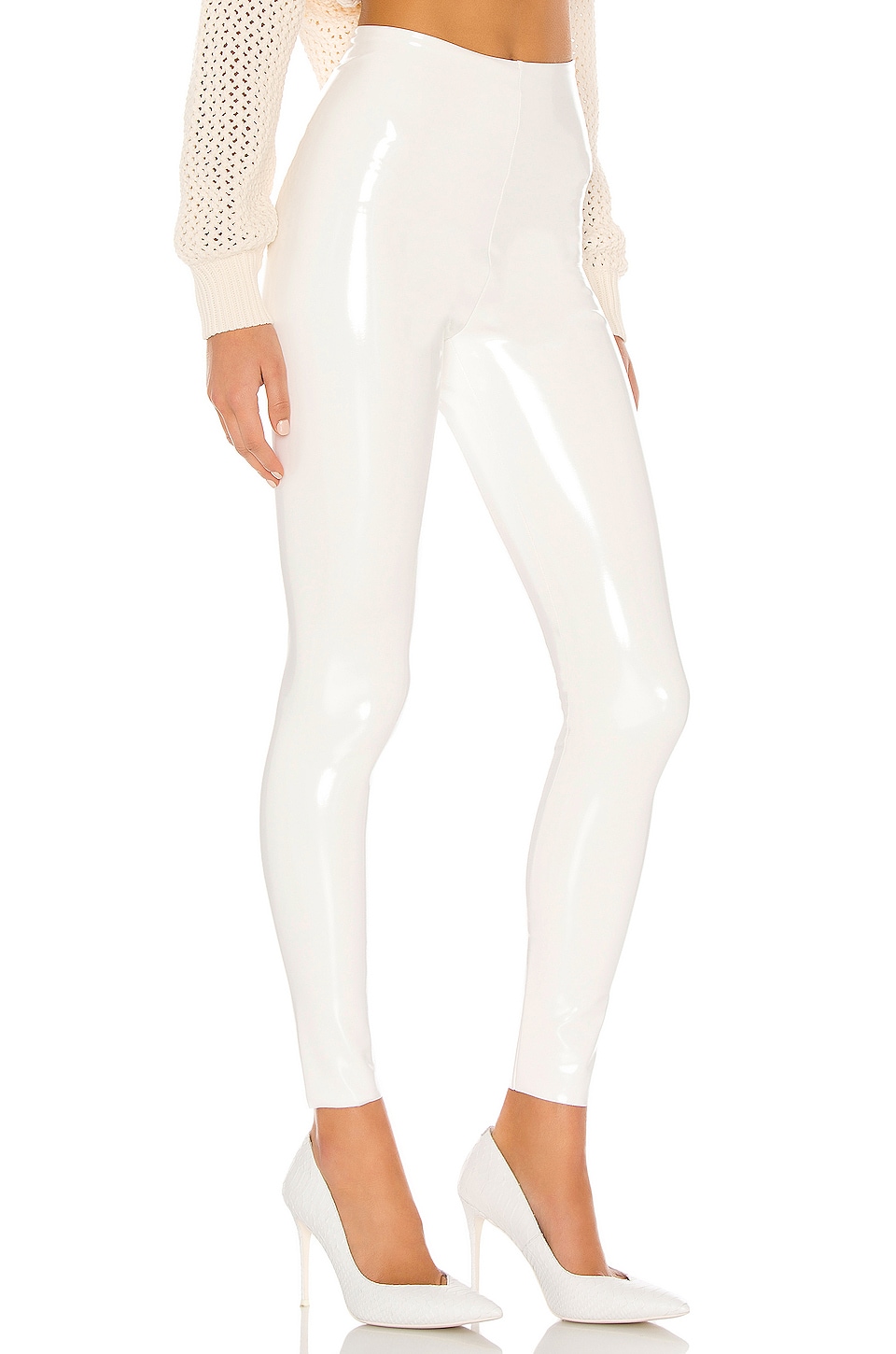 Commando Patent Leggings in White | REVOLVE