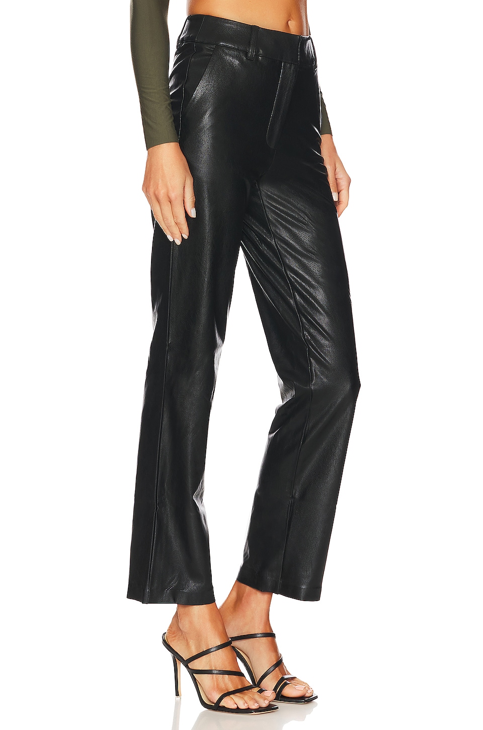 Faux Leather Cleo Trouser