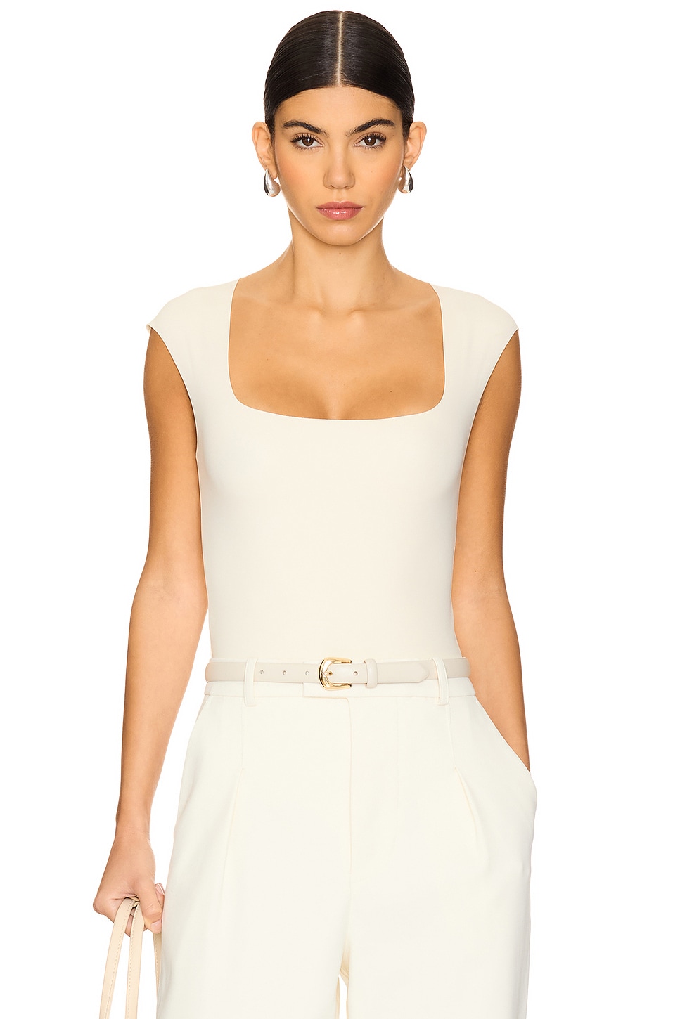 Commando Neoprene Cap Sleeve Bodysuit