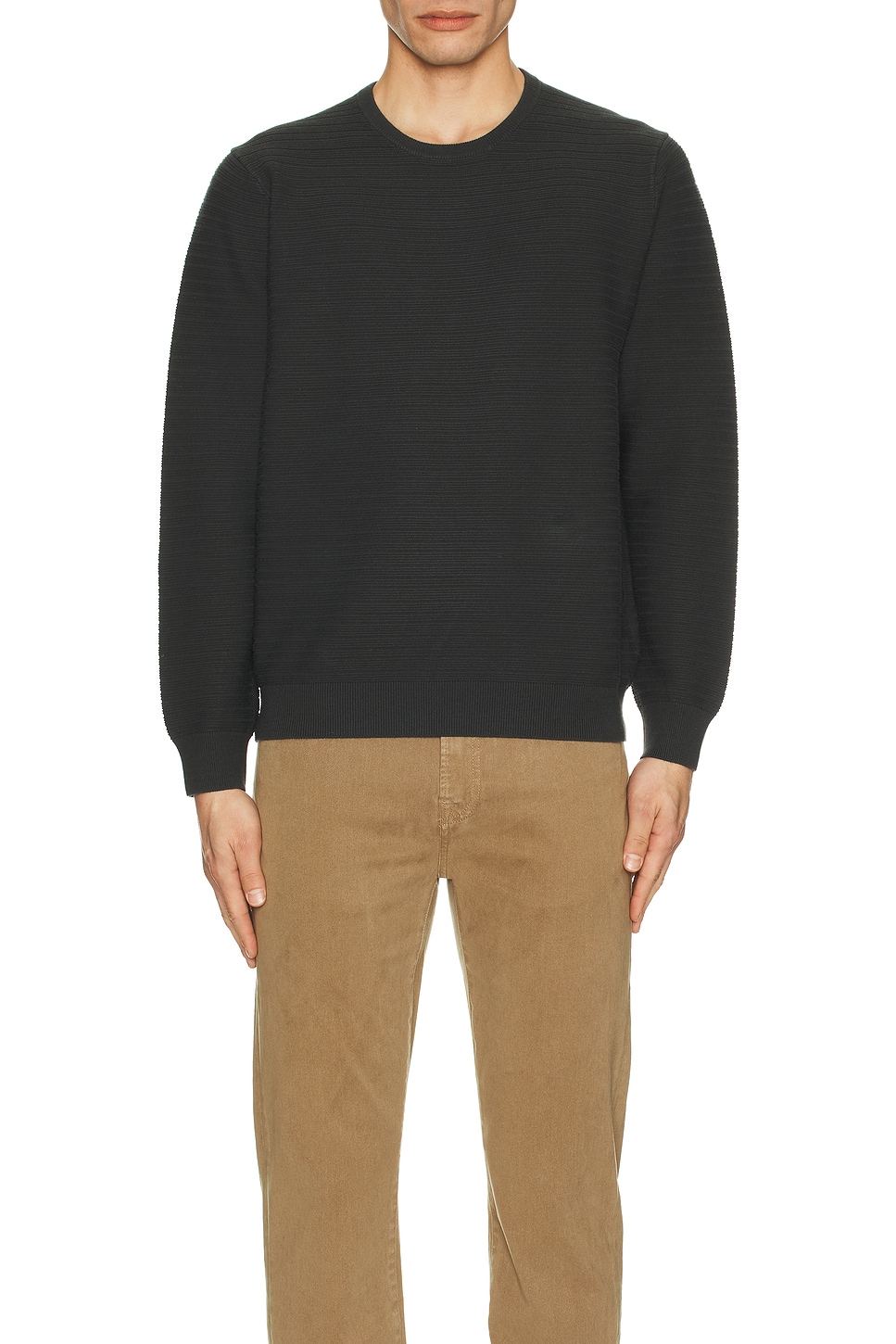 Twill Crew Sweater - Thumbnail 3