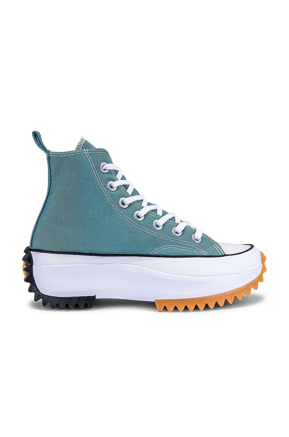 Converse Run Star Hike Recycled Platform Sneaker in Jade Unity, Black, &  White | REVOLVE