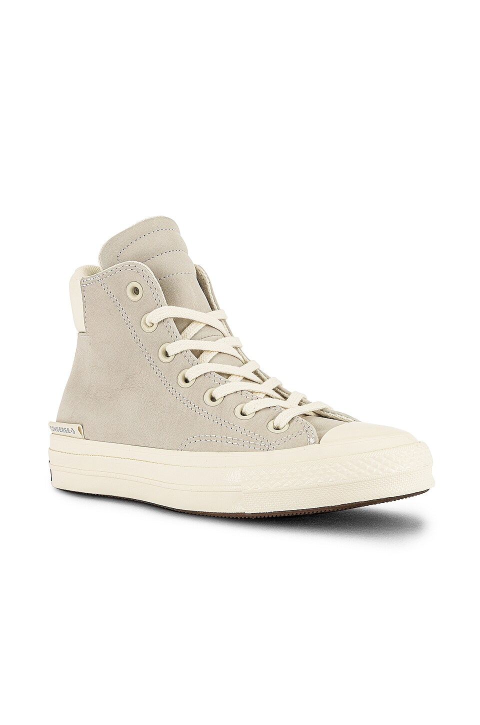 Converse Chuck 70 Nubuck Leather Sneaker in Egret & Gravel | REVOLVE