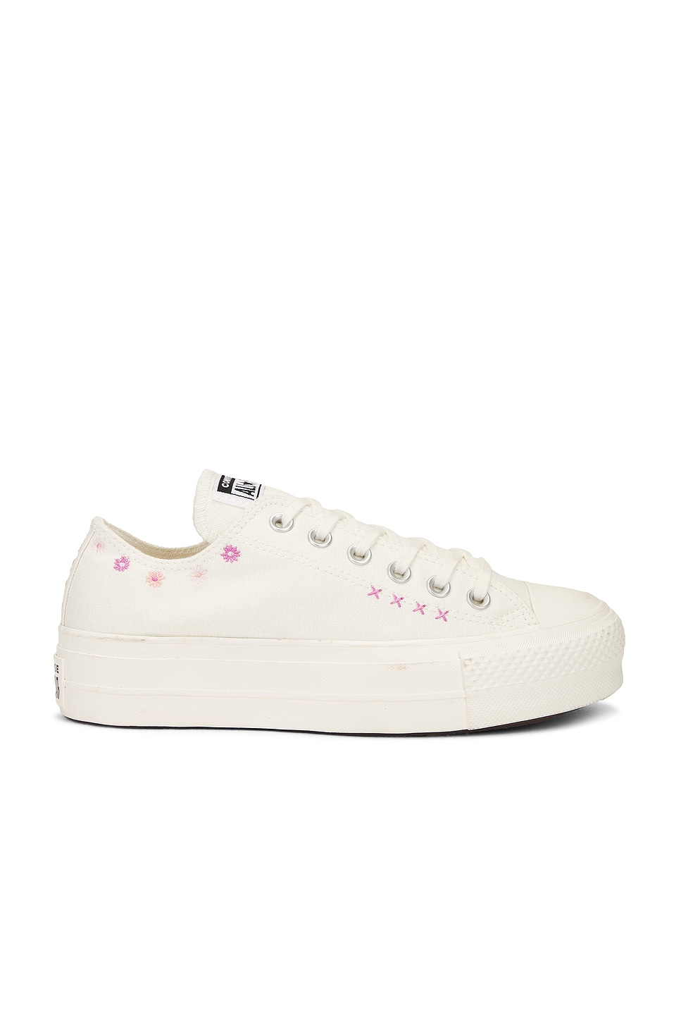 Chuck Taylor All Star Lift Floral Embroidery Low Top Sneaker