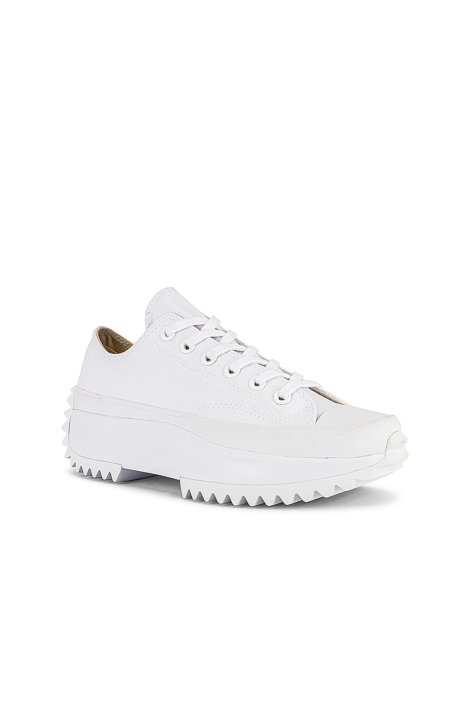 Converse Run Star Hike Platform All White Sneaker in White | REVOLVE