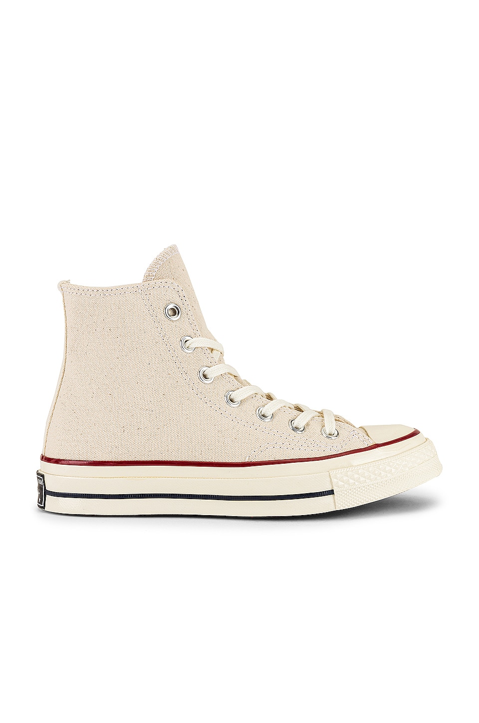 Converse Chuck 70 Hi Sneaker in Parchment, Garnet, & Egret | REVOLVE