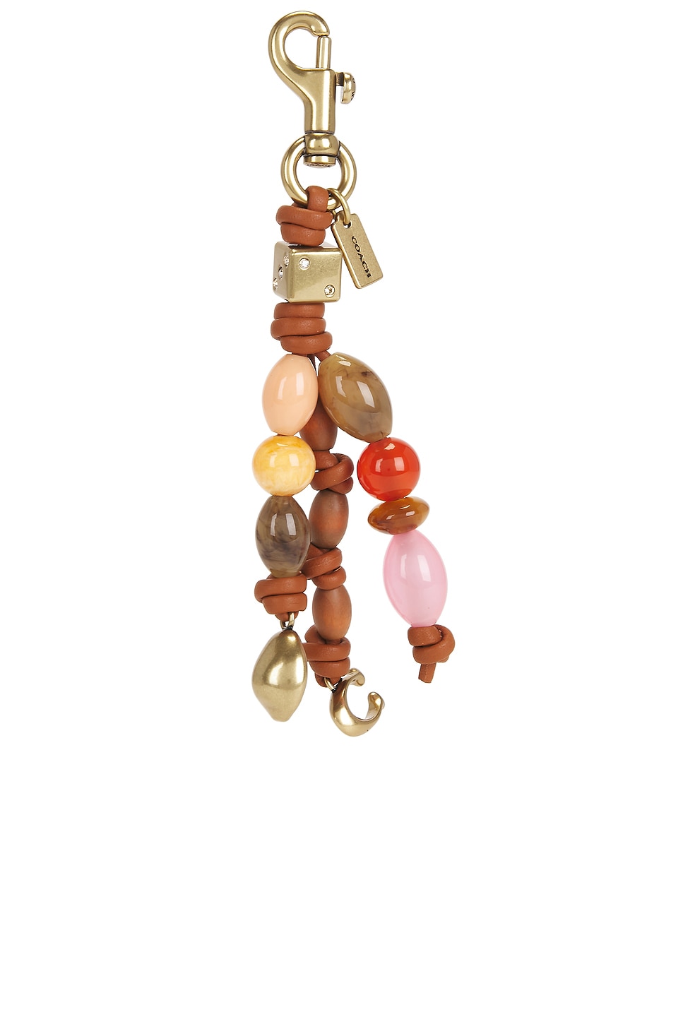 Beaded Cluster Bag Charm