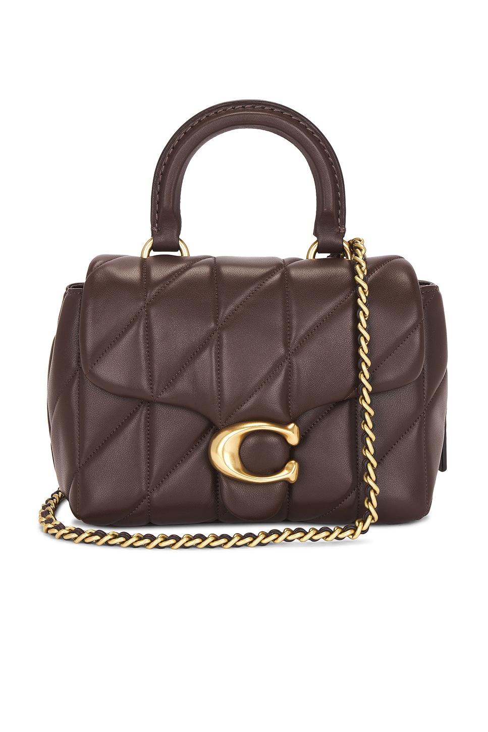 Coach TABBY トップハンドルバッグ - Maple | REVOLVE